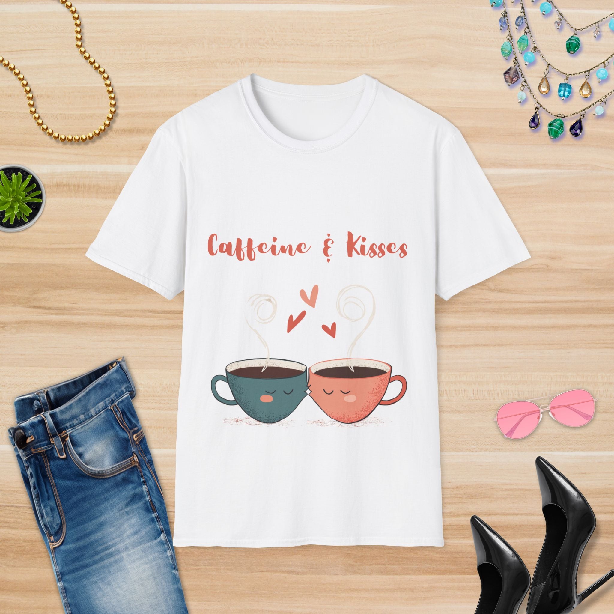Caffeine & Kisses T-Shirt