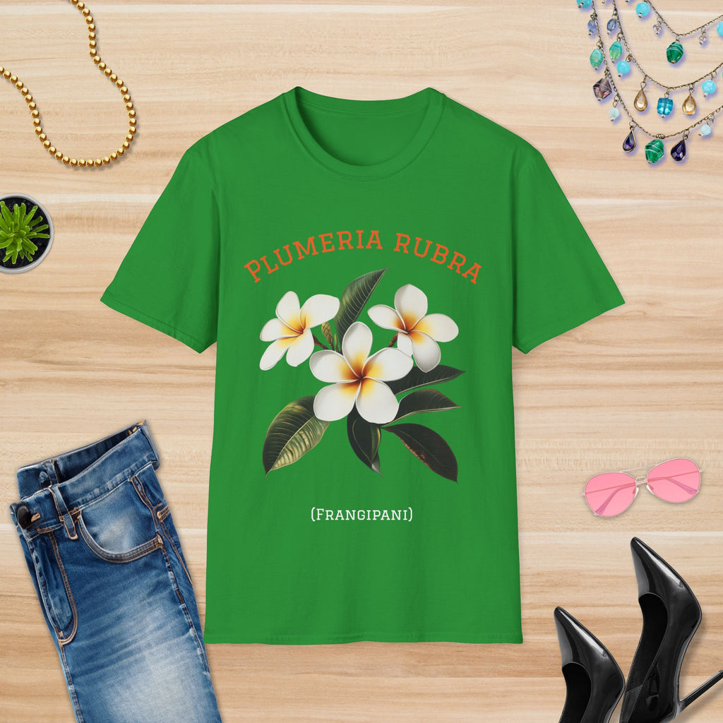 Floral Plumeria: T-Shirt