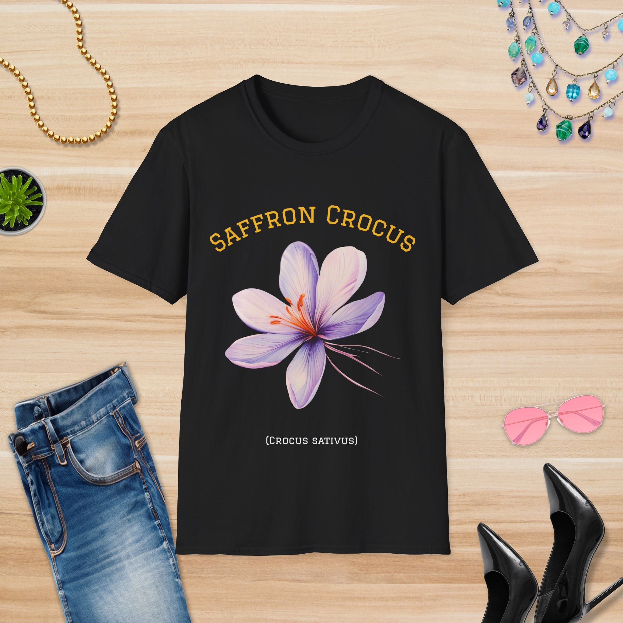 Saffron Crocus: T-Shirt
