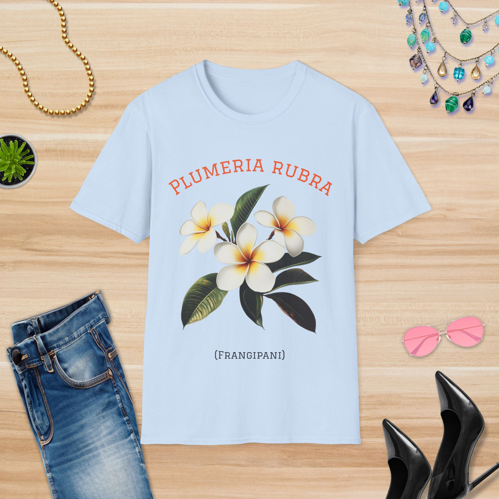 Floral Plumeria: T-Shirt
