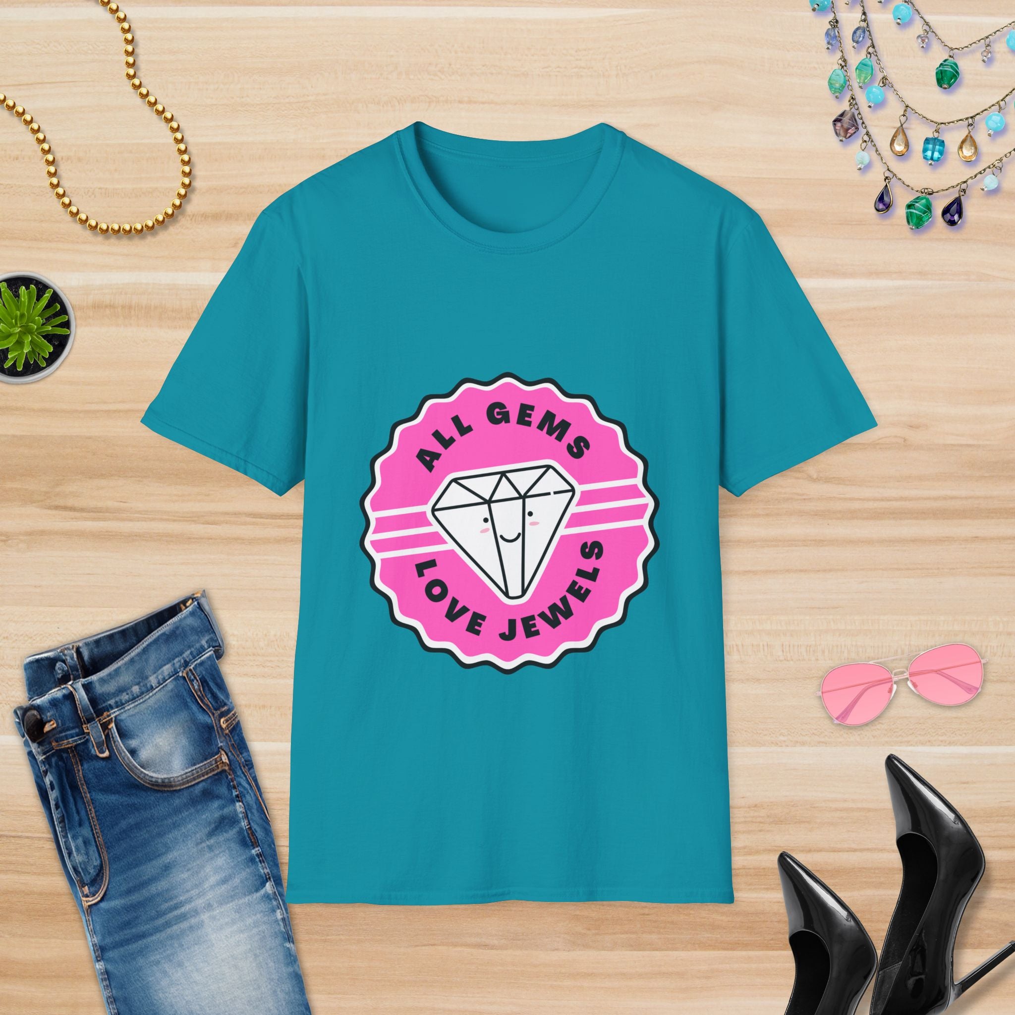 All Gems Love Jewels T-Shirt