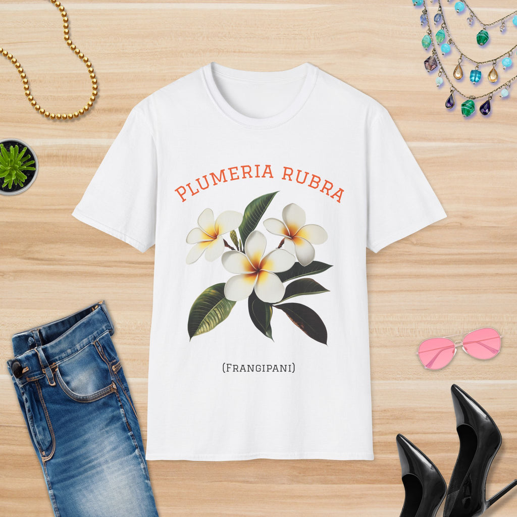 Floral Plumeria: T-Shirt