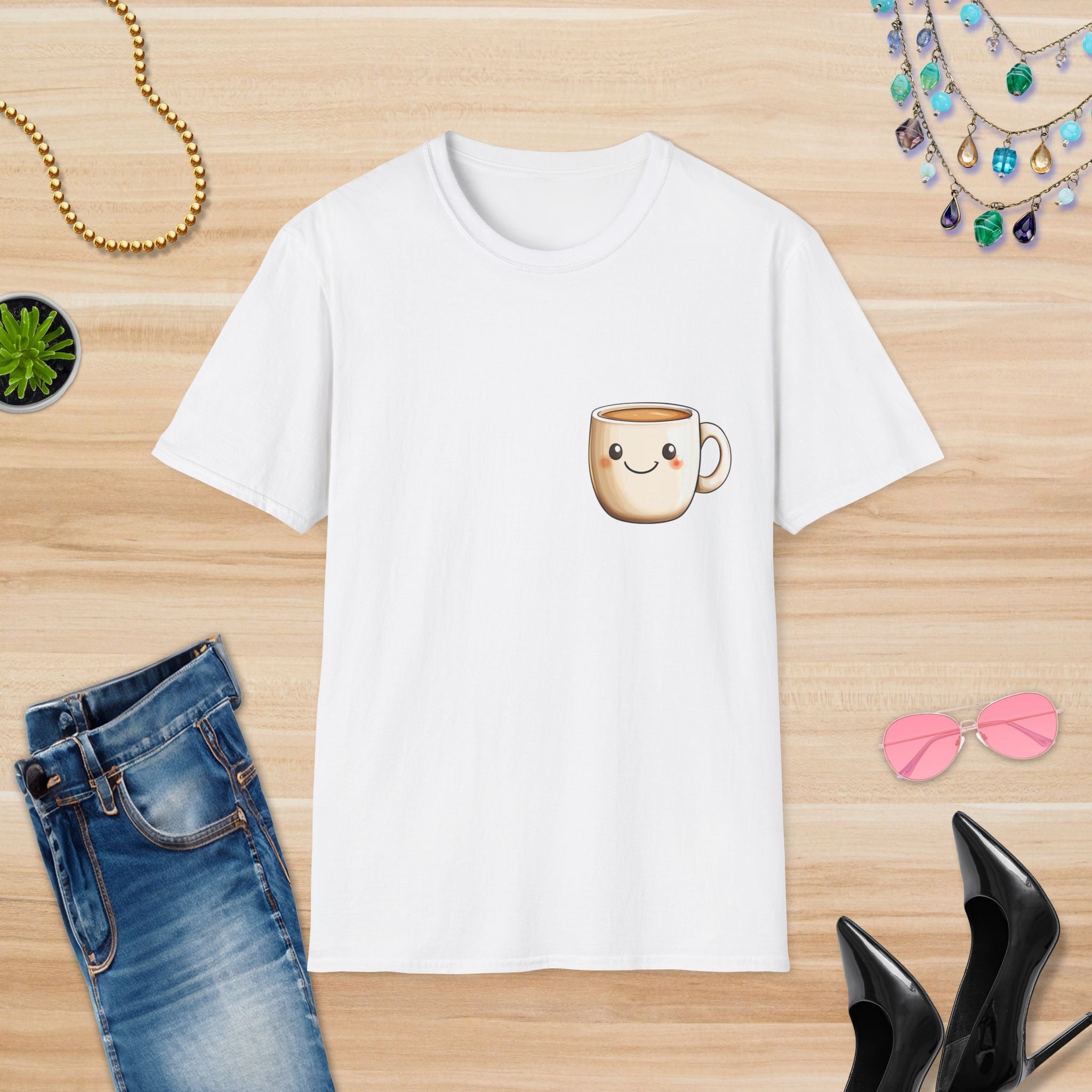 Cute Coffee Mug: T-Shirt