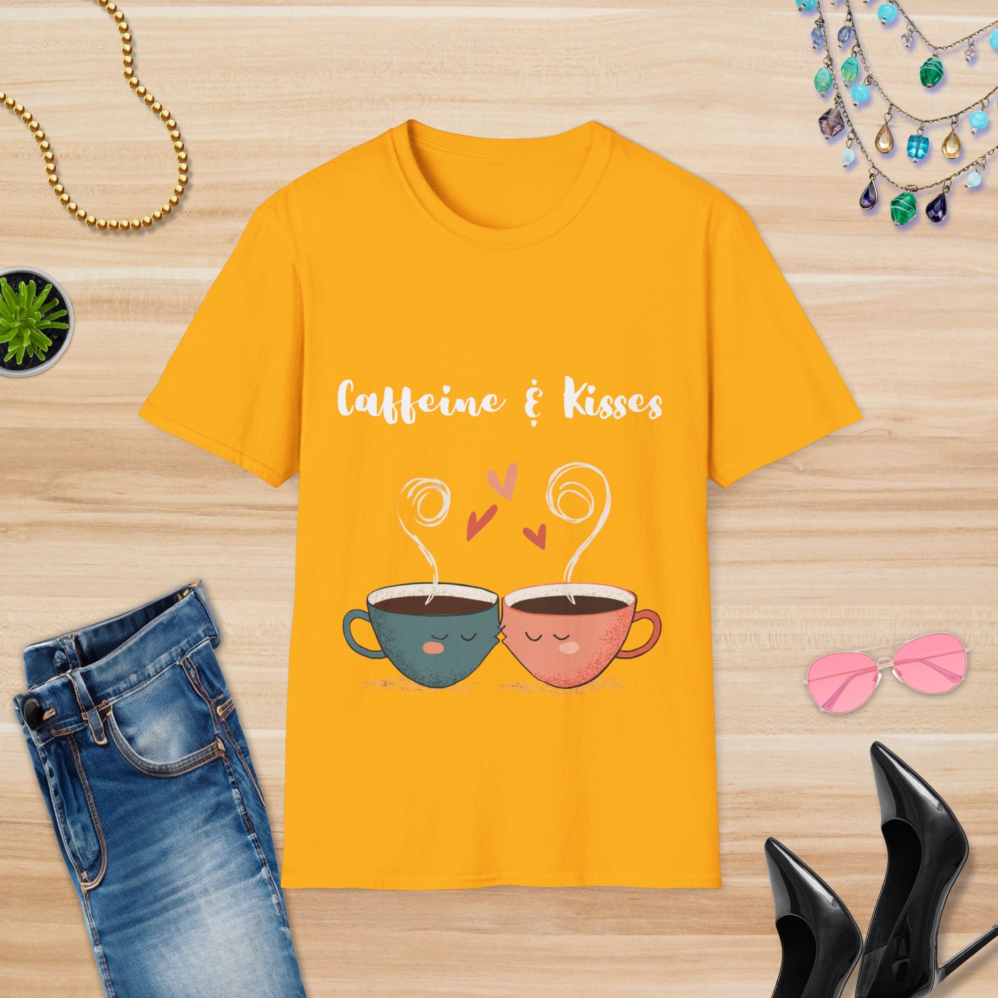 Caffeine & Kisses T-Shirt