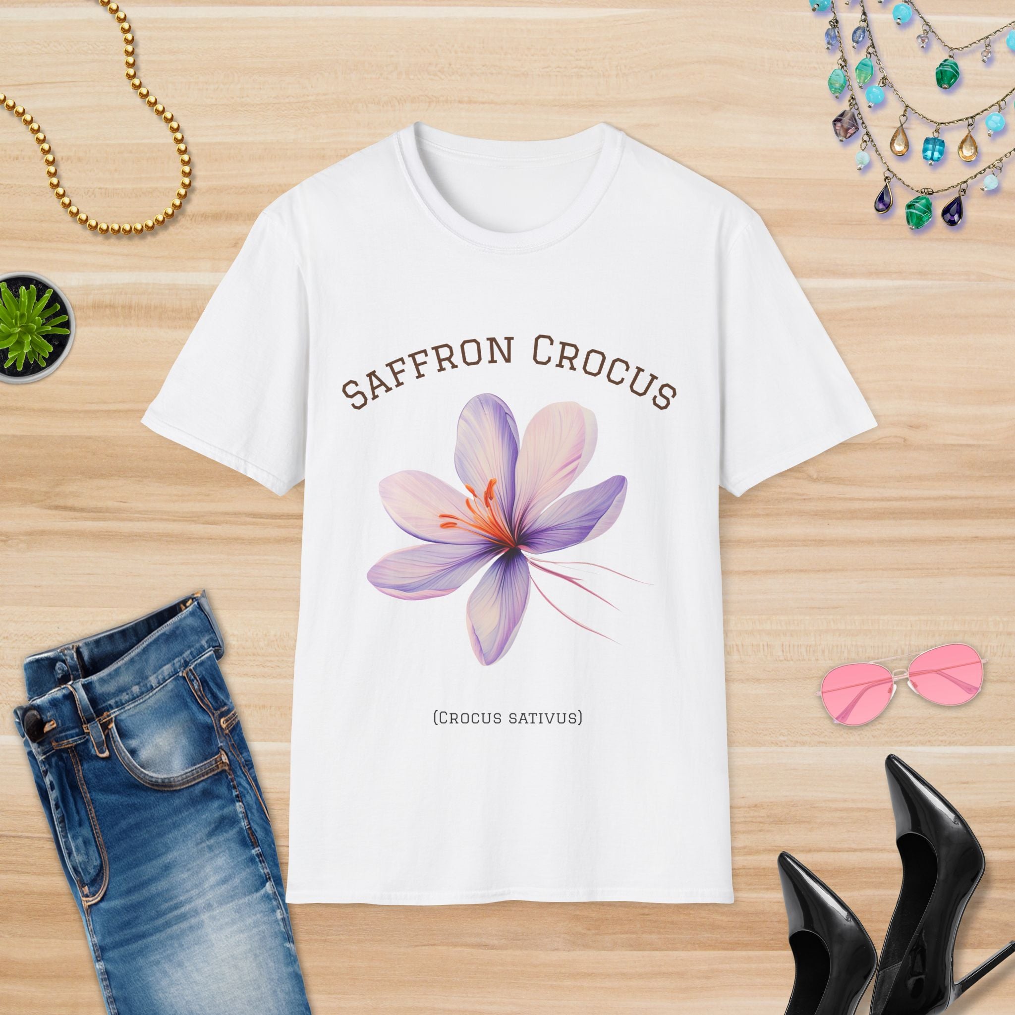 Saffron Crocus: T-Shirt