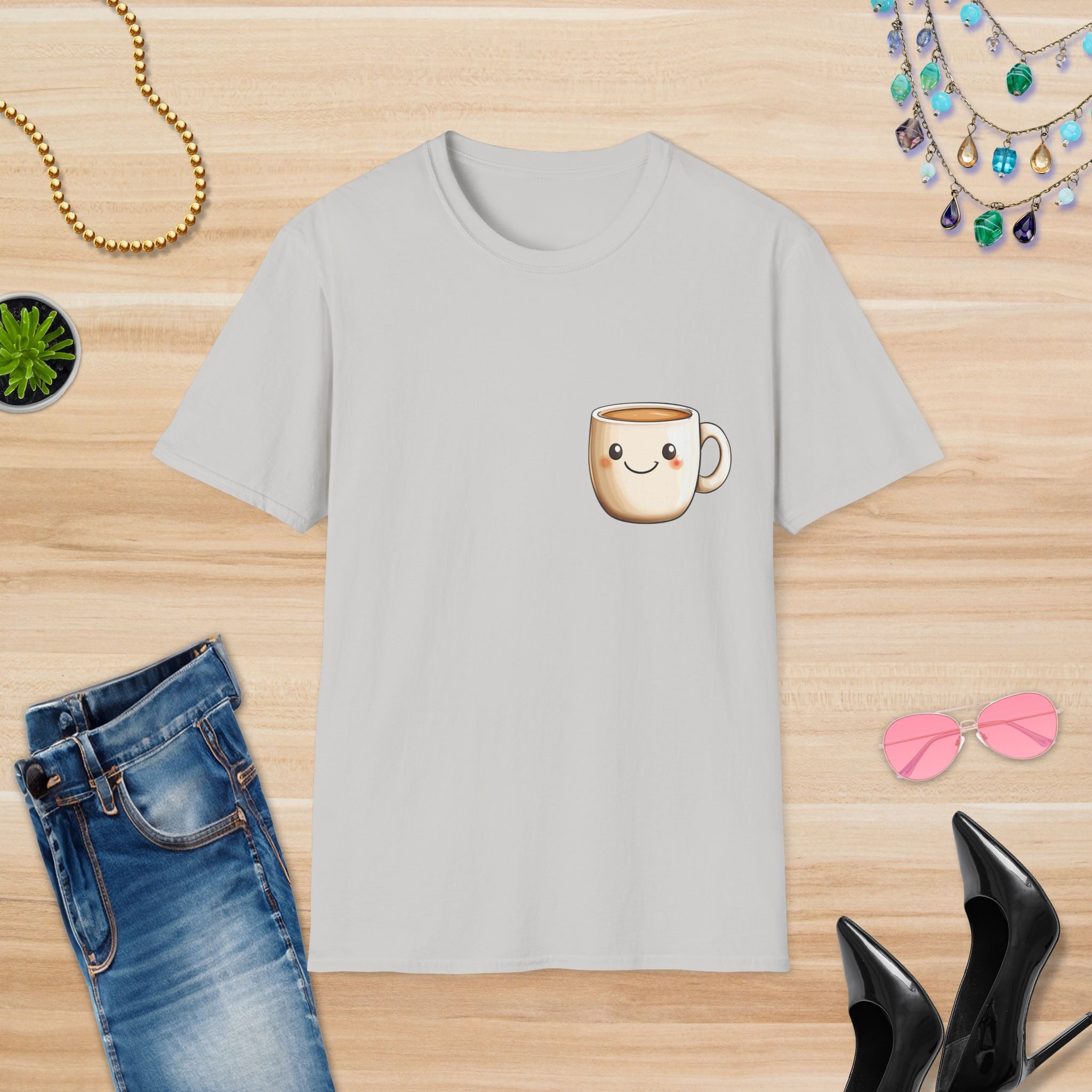 Cute Coffee Mug: T-Shirt