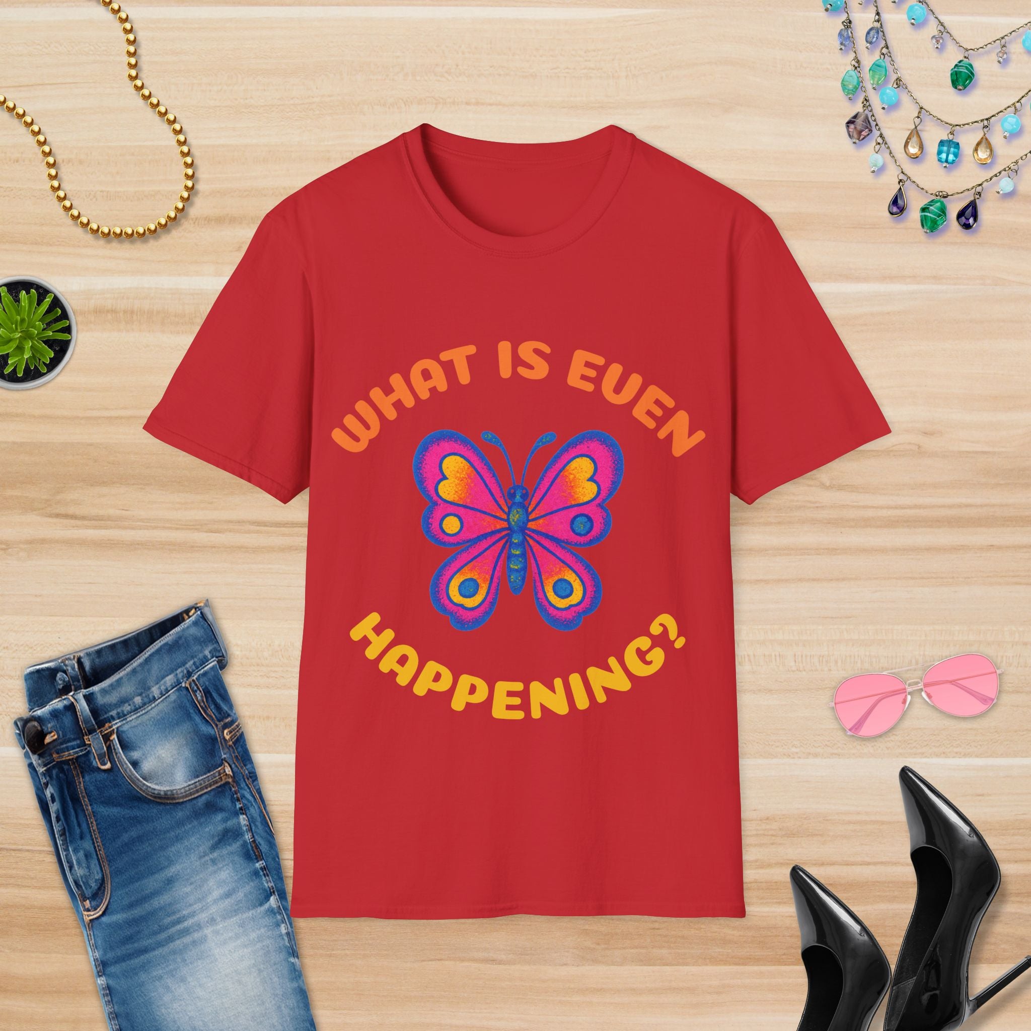 Colorful Butterfly T-Shirt