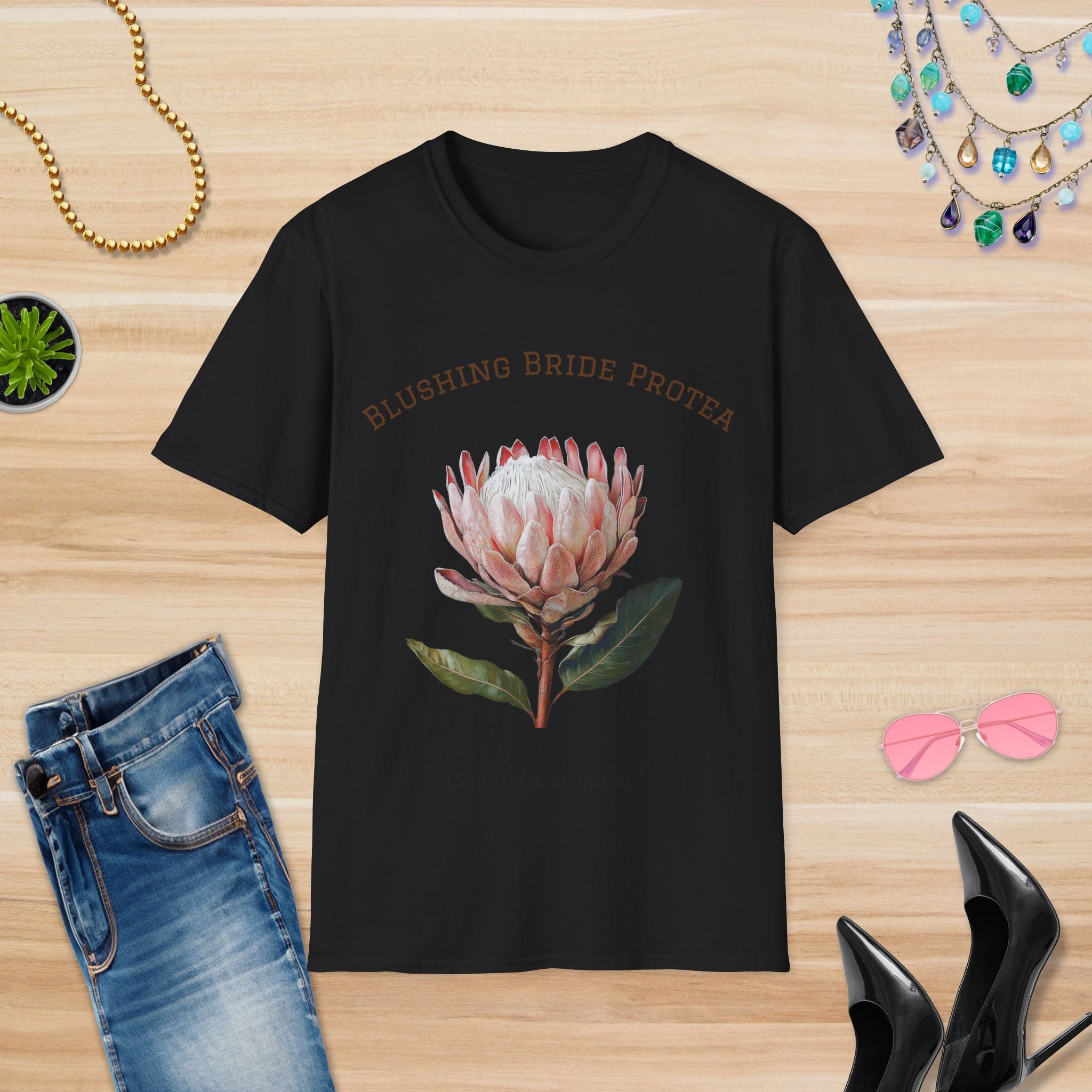 Blushing Bride Protea: T-Shirt