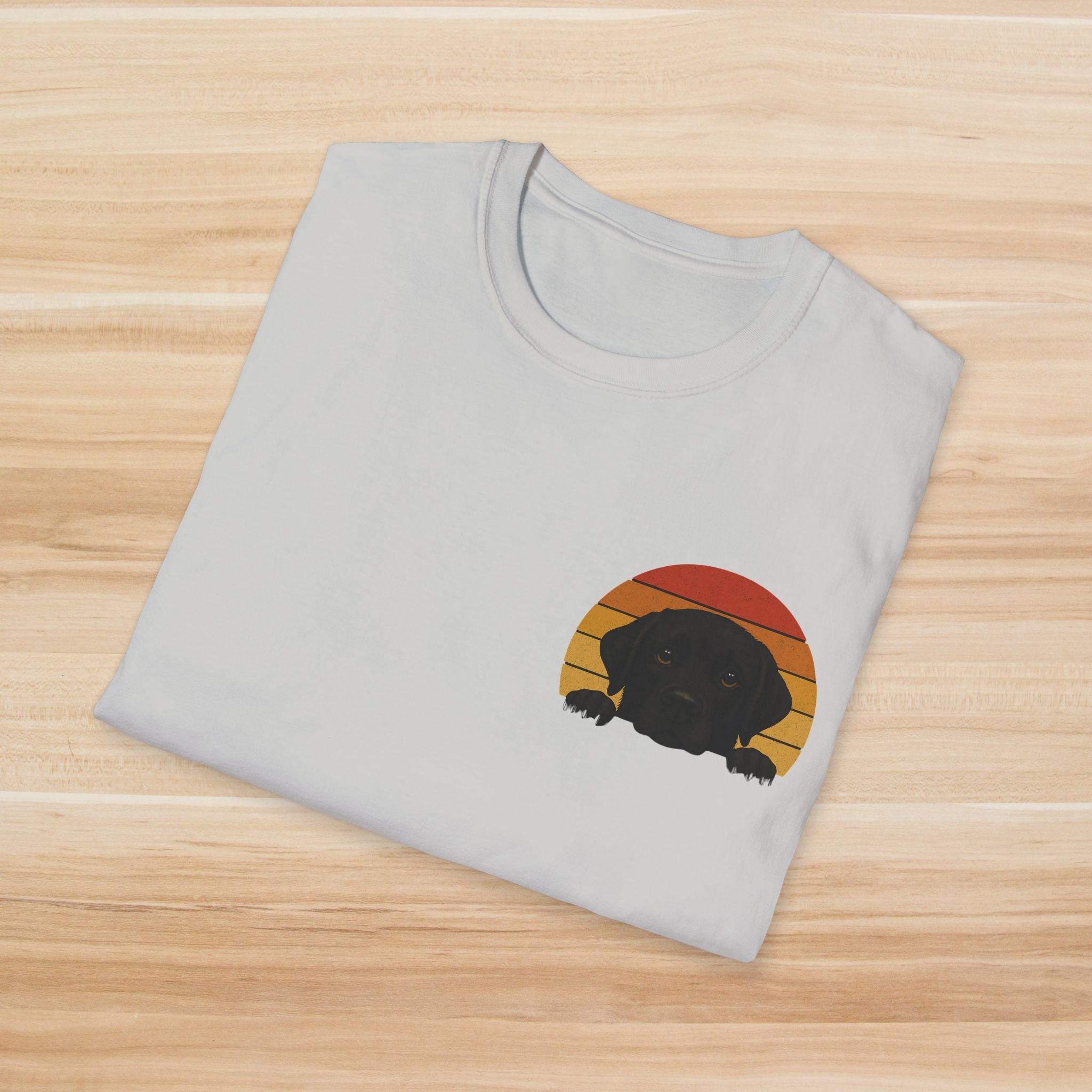 Sunset Puppy Dog: T-Shirt