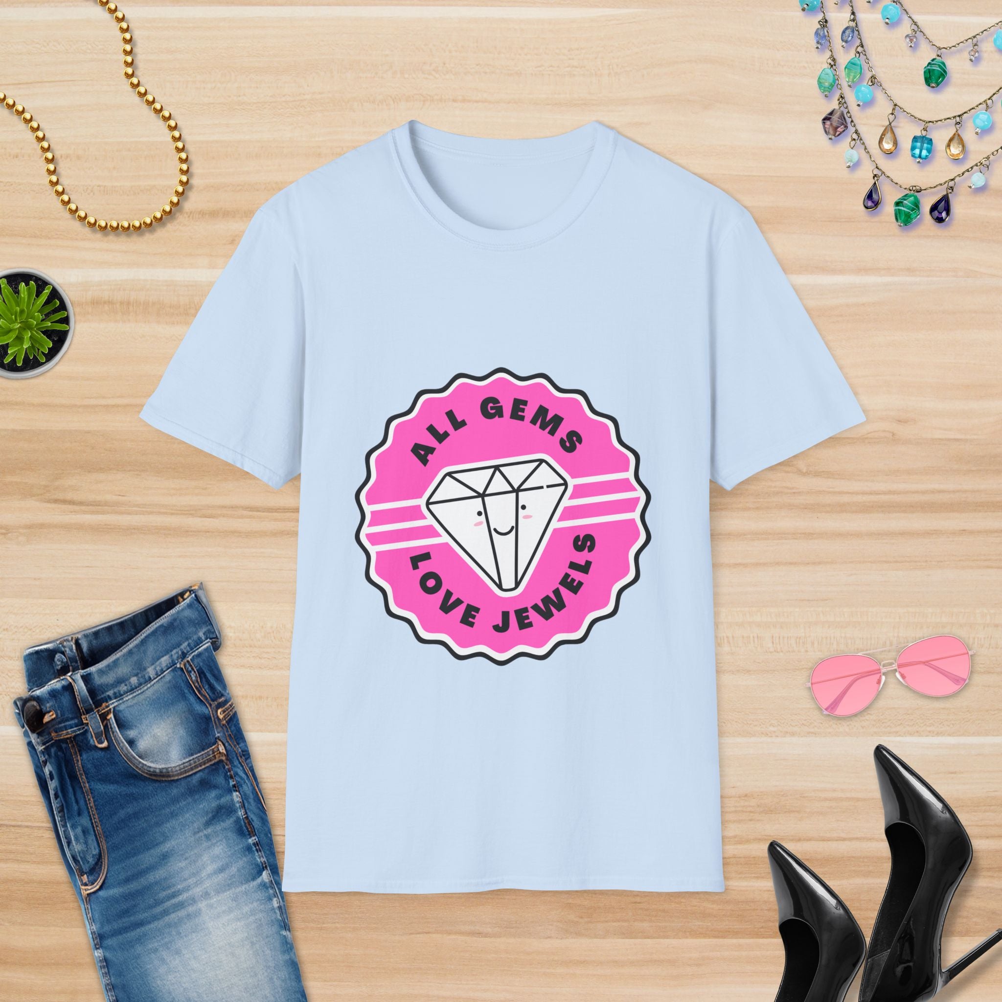 All Gems Love Jewels T-Shirt