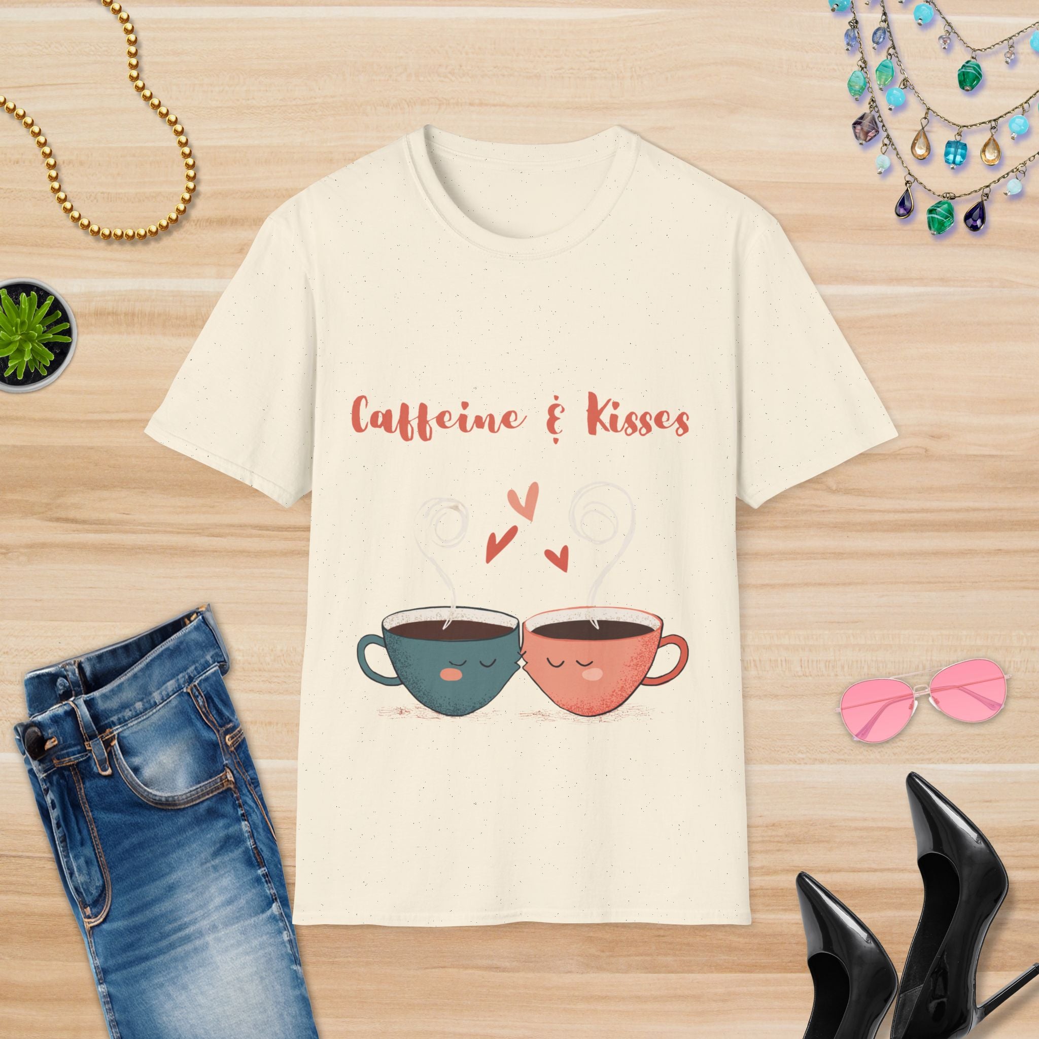 Caffeine & Kisses T-Shirt
