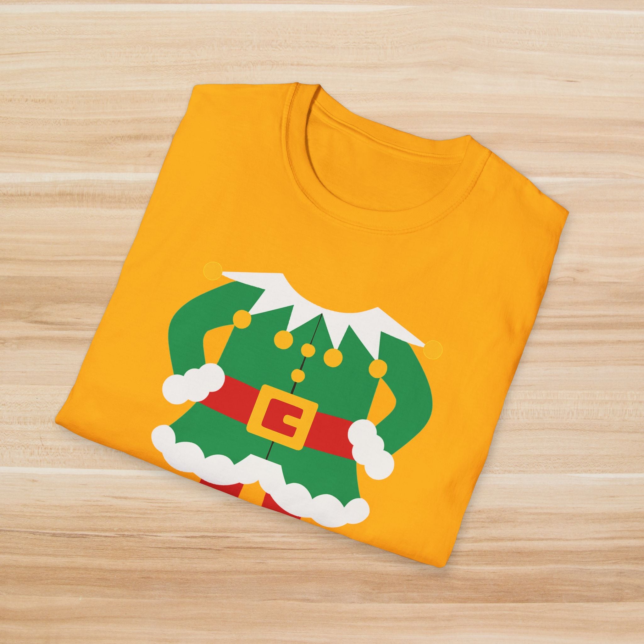 Elf Costume T-Shirt for Holiday Cheer