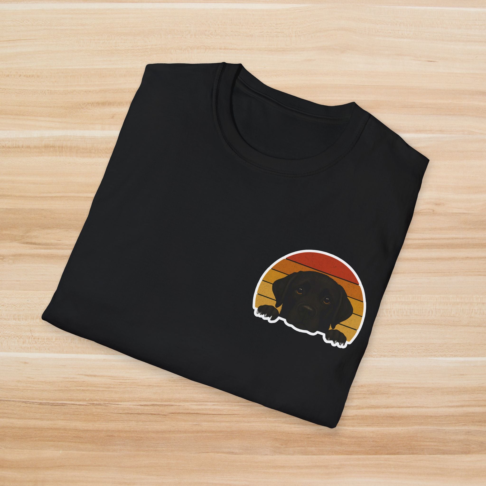 Sunset Puppy Dog: T-Shirt