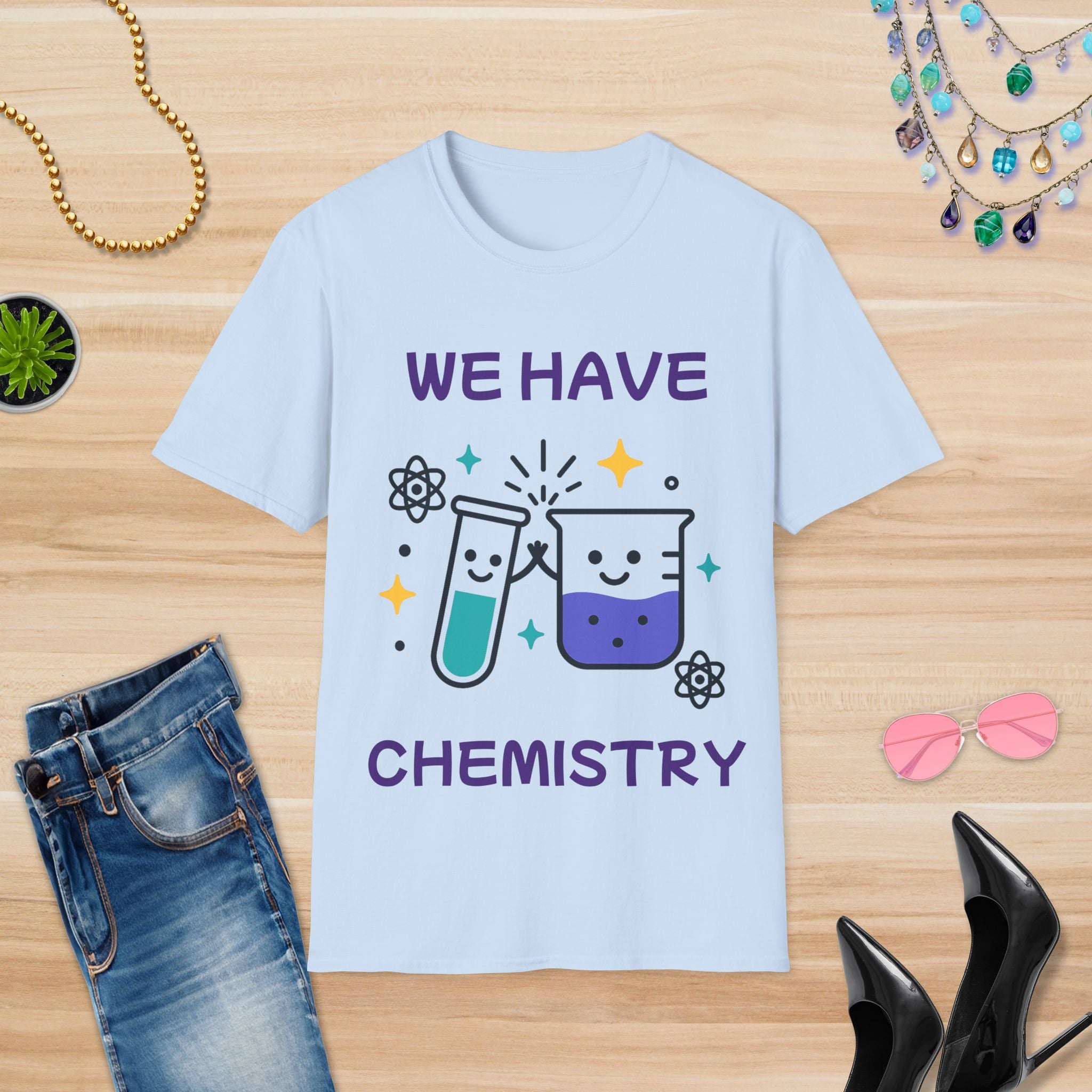 We Have Chemistry Unisex Softstyle T-Shirt