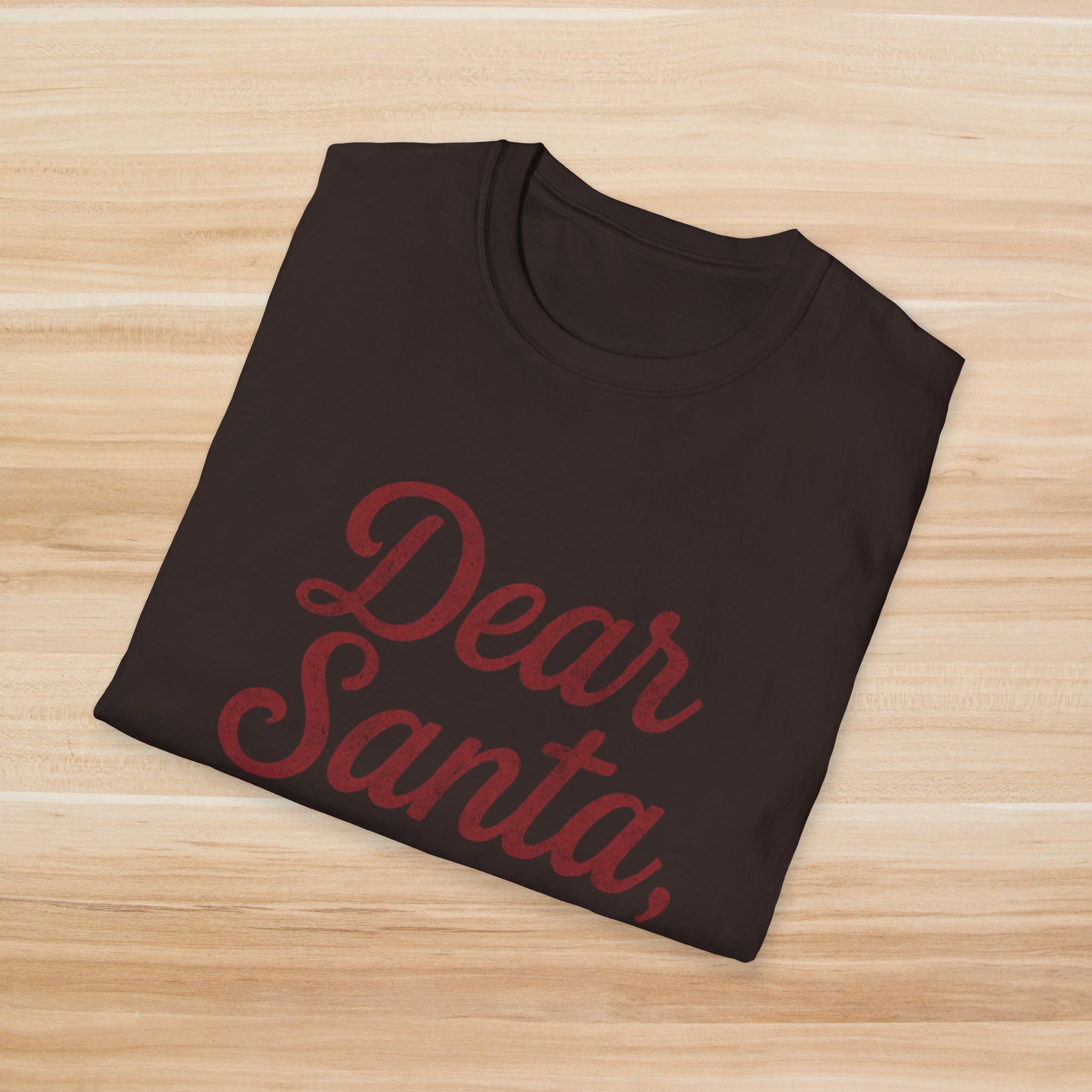 Dear Santa Bring Wine T-Shirt