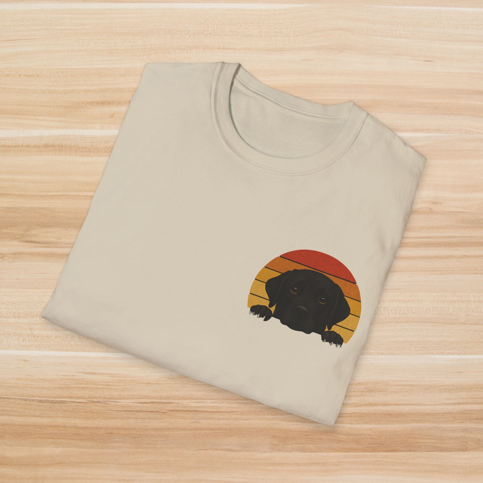 Sunset Puppy Dog: T-Shirt