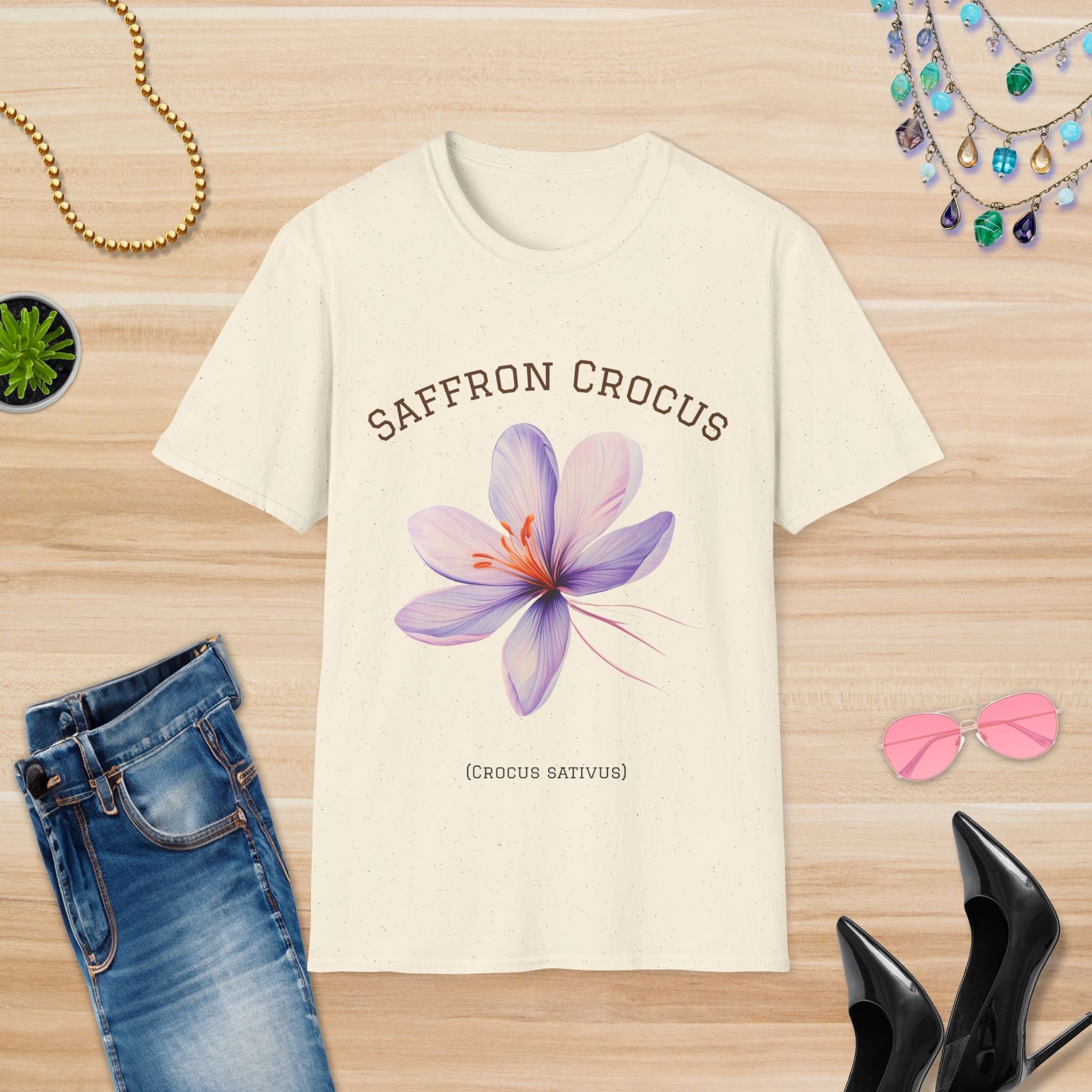 Saffron Crocus: T-Shirt