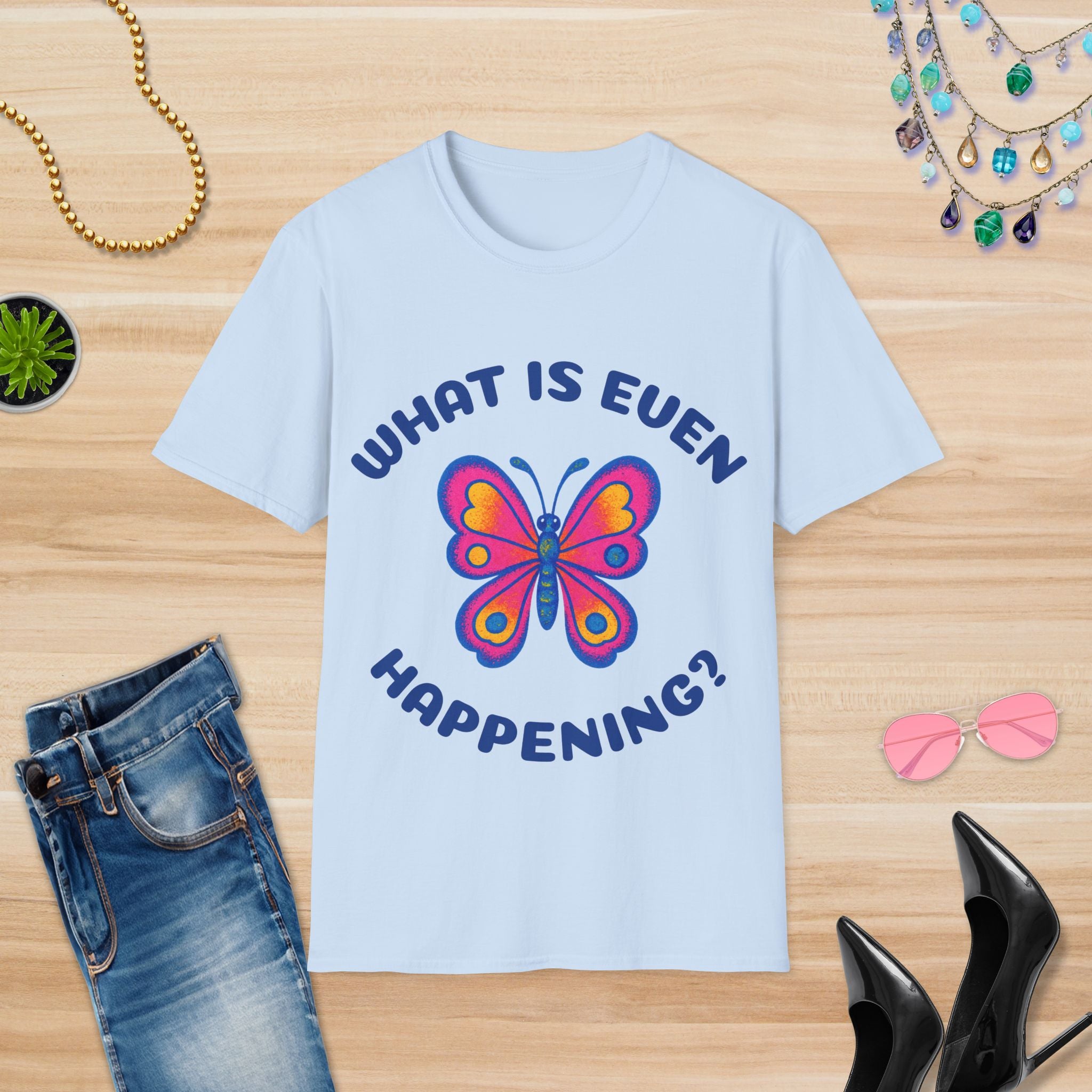 Colorful Butterfly T-Shirt