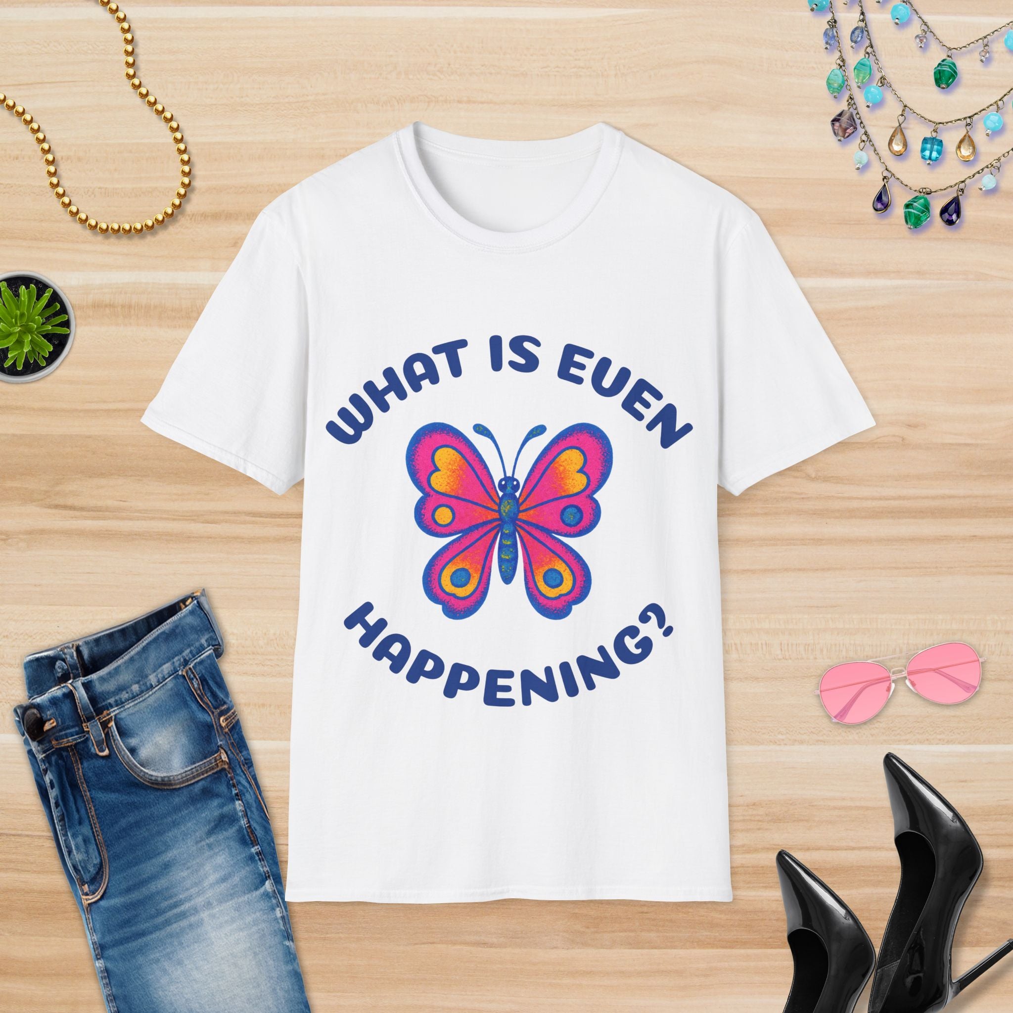 Colorful Butterfly T-Shirt