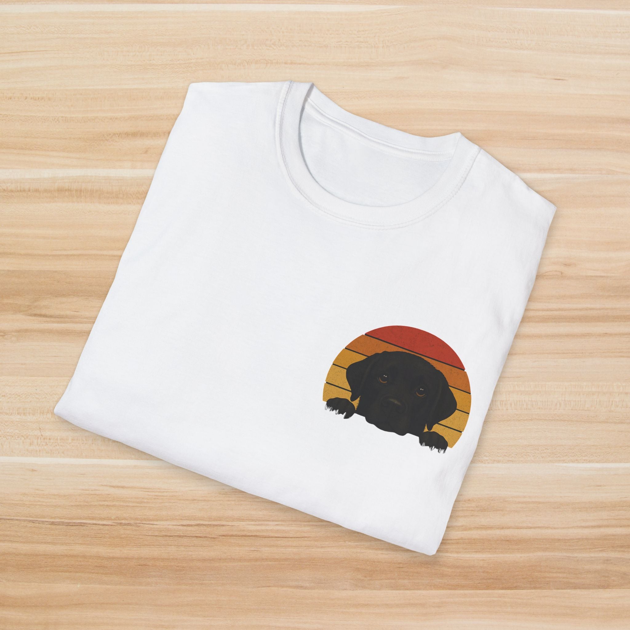 Sunset Puppy Dog: T-Shirt