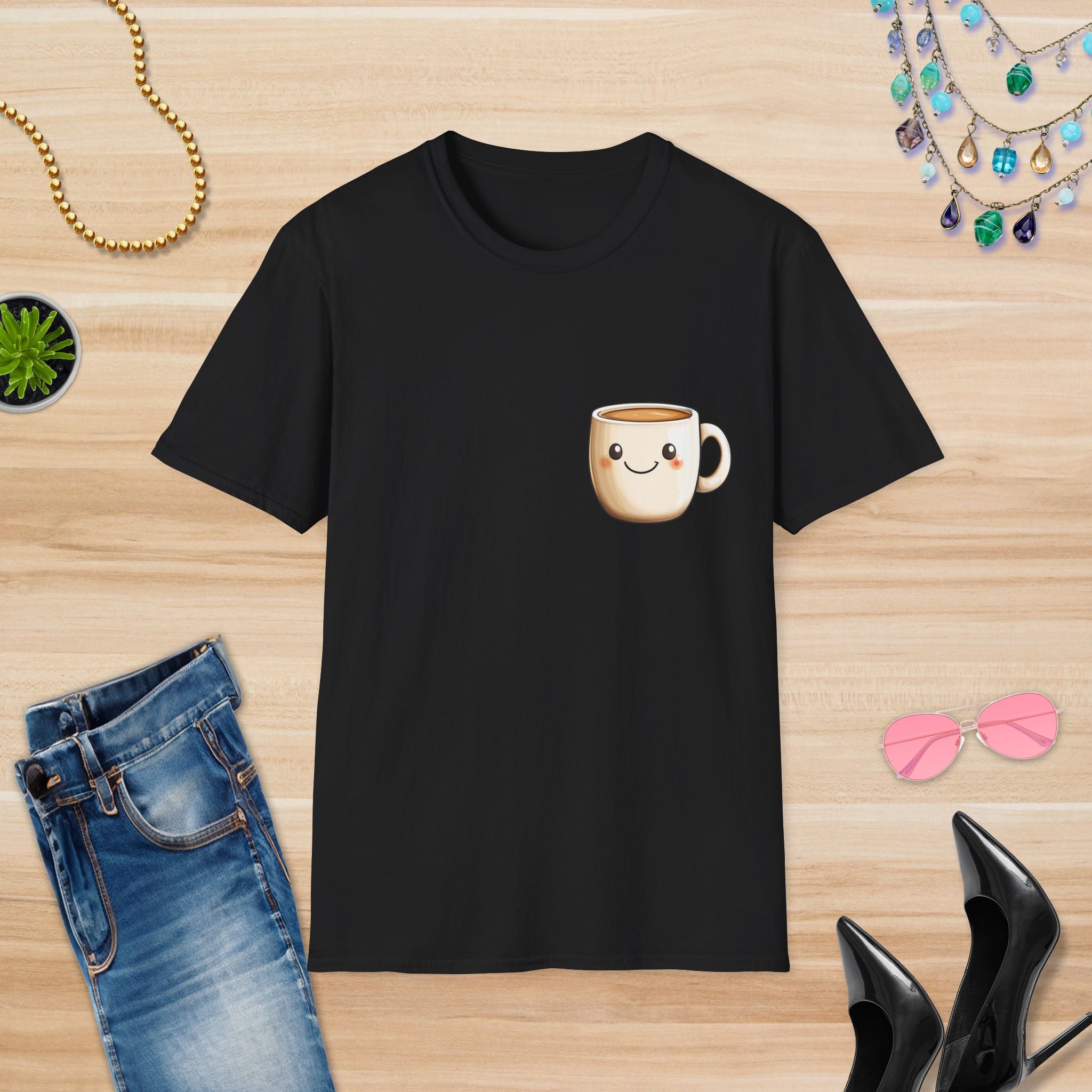 Cute Coffee Mug: T-Shirt