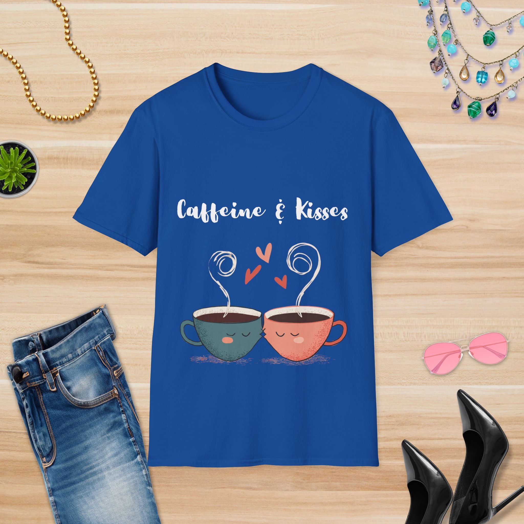 Caffeine & Kisses T-Shirt