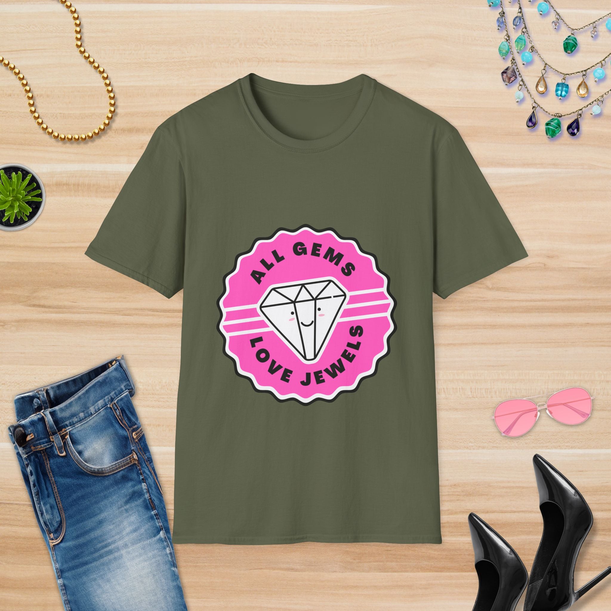 All Gems Love Jewels T-Shirt
