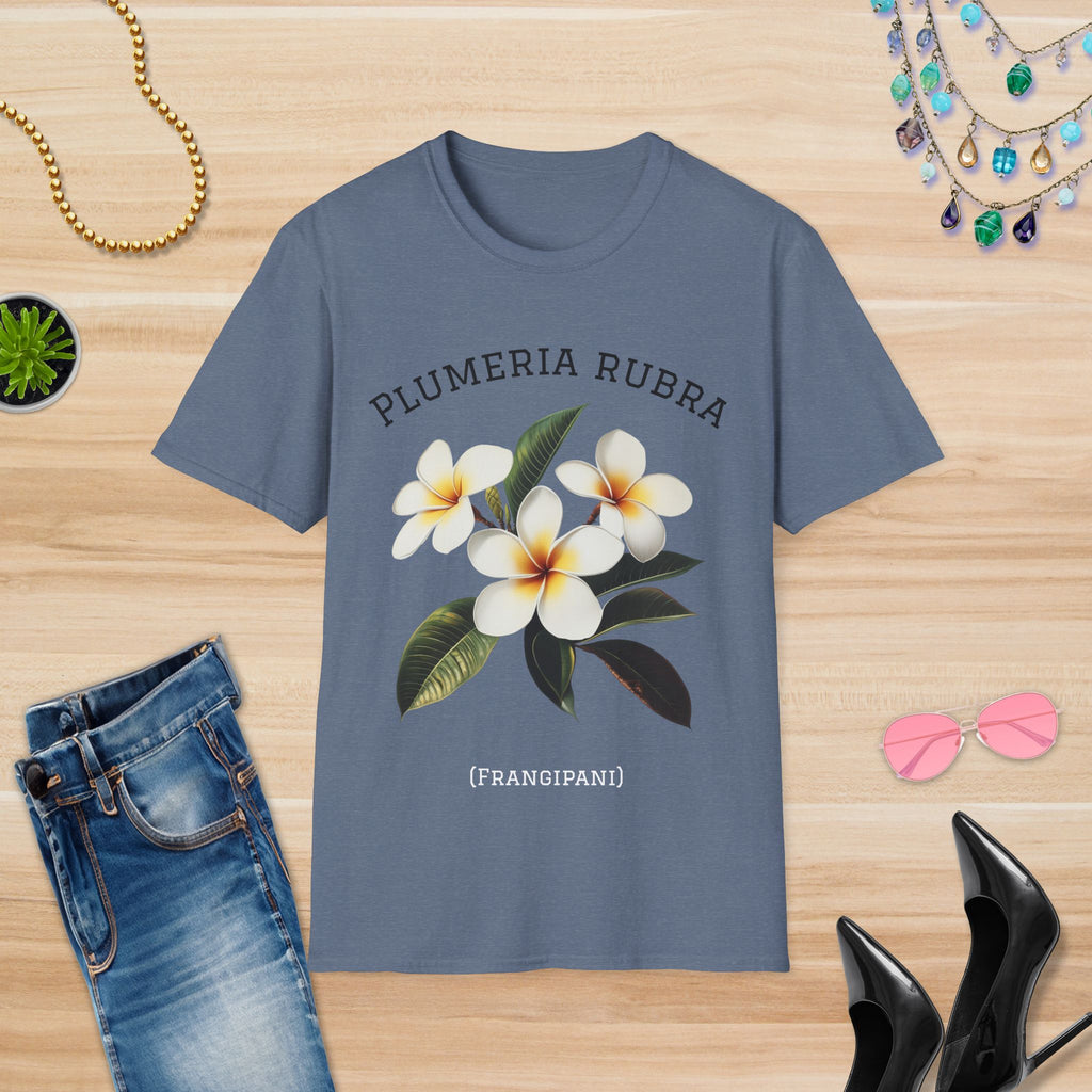 Floral Plumeria: T-Shirt