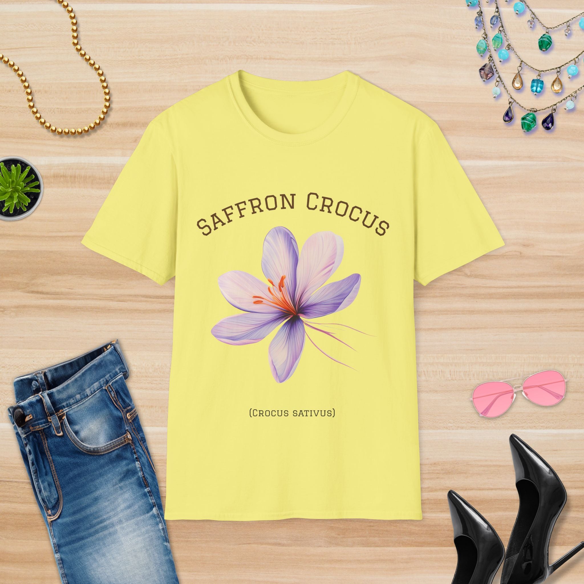 Saffron Crocus: T-Shirt