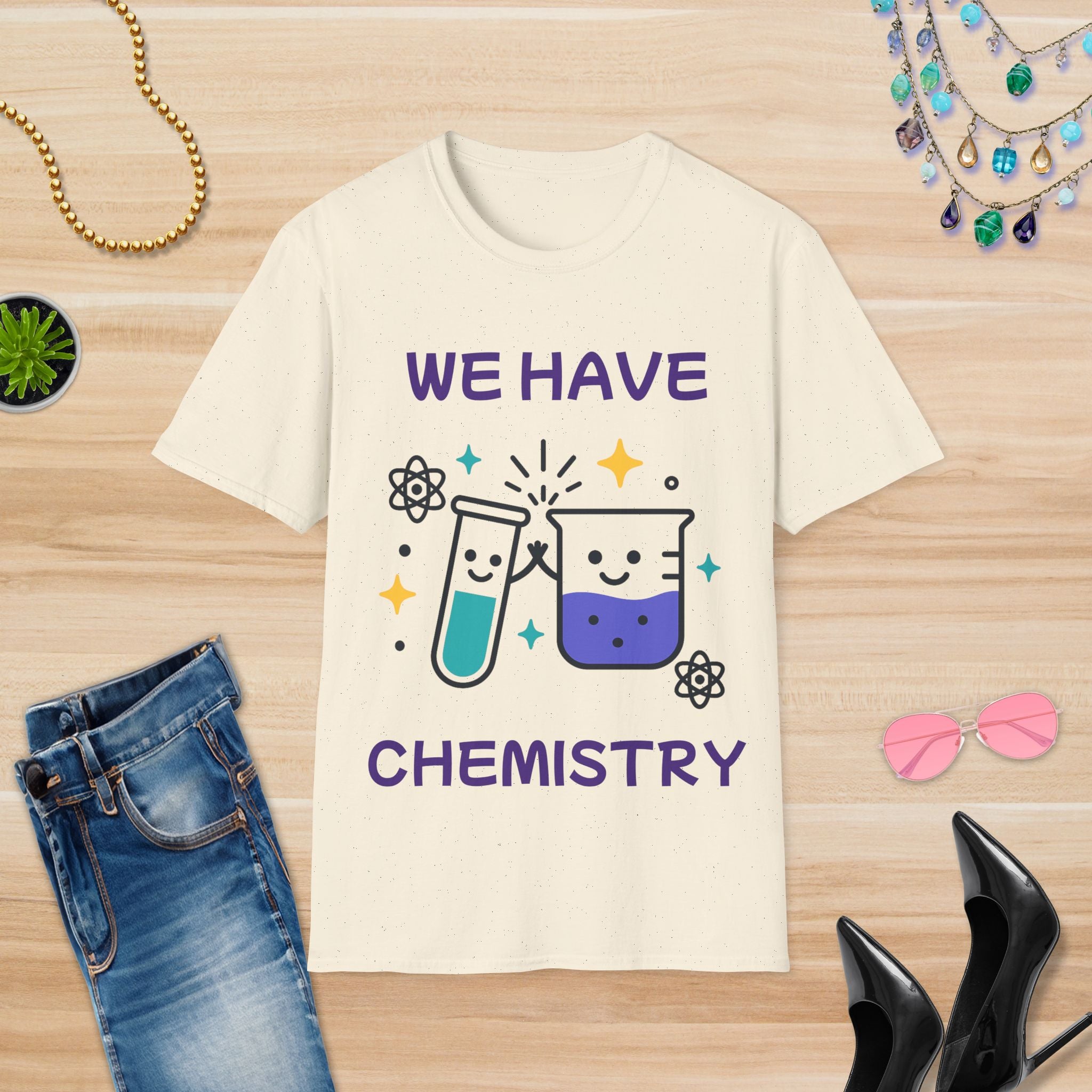 We Have Chemistry Unisex Softstyle T-Shirt