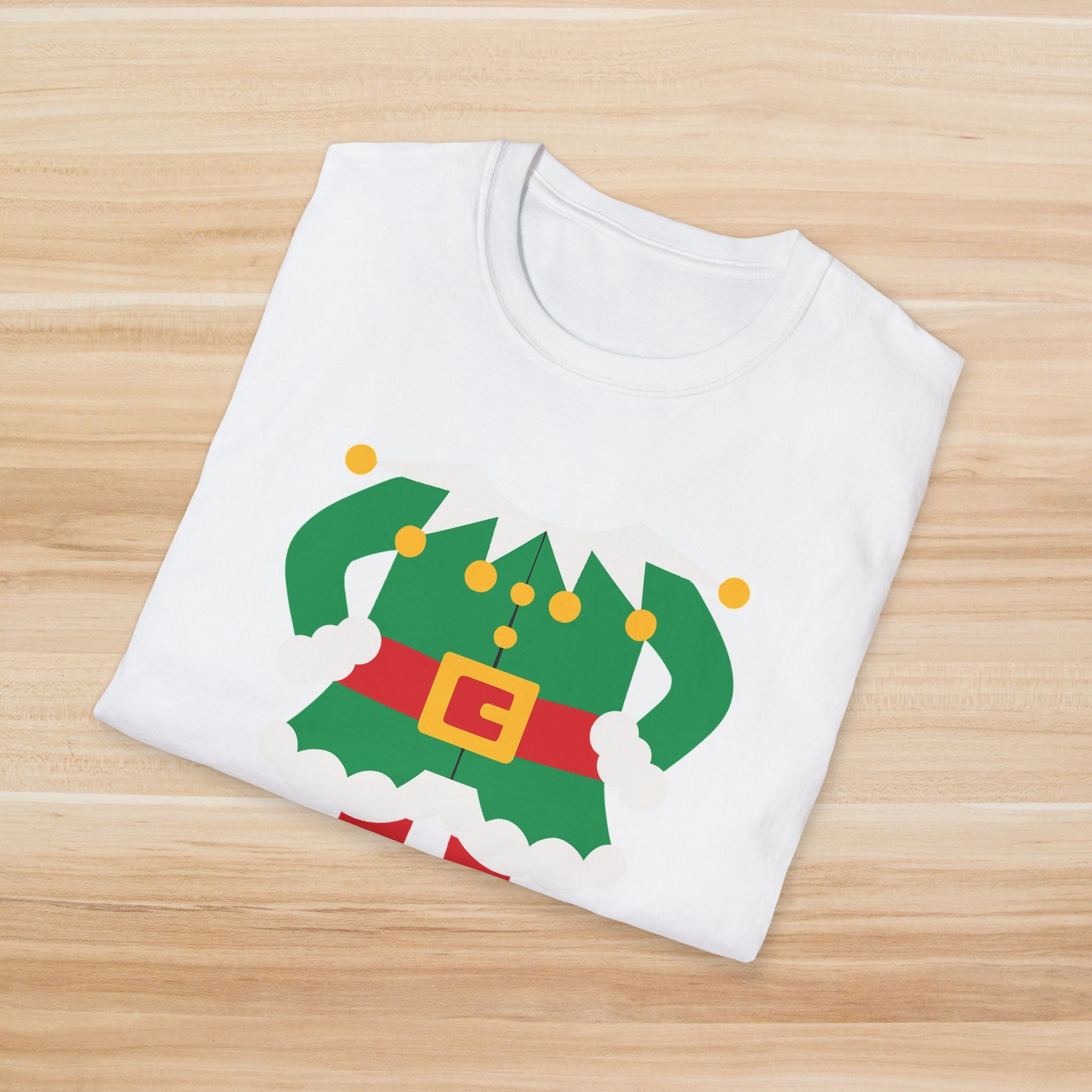 Elf Costume T-Shirt for Holiday Cheer