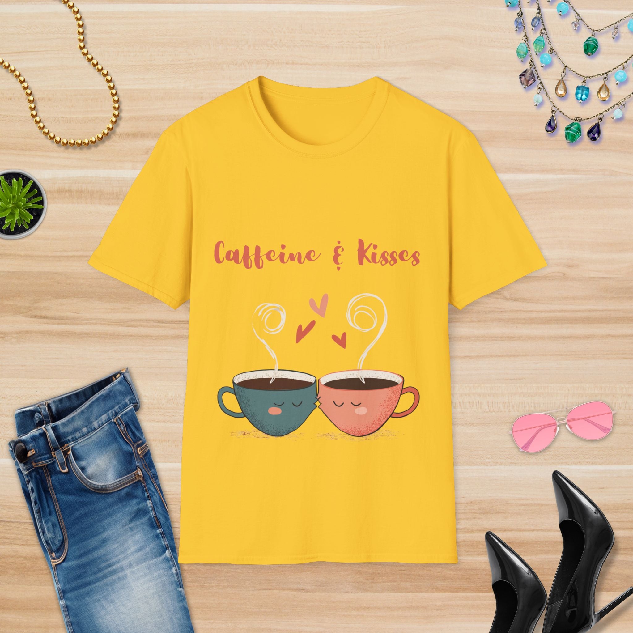Caffeine & Kisses T-Shirt