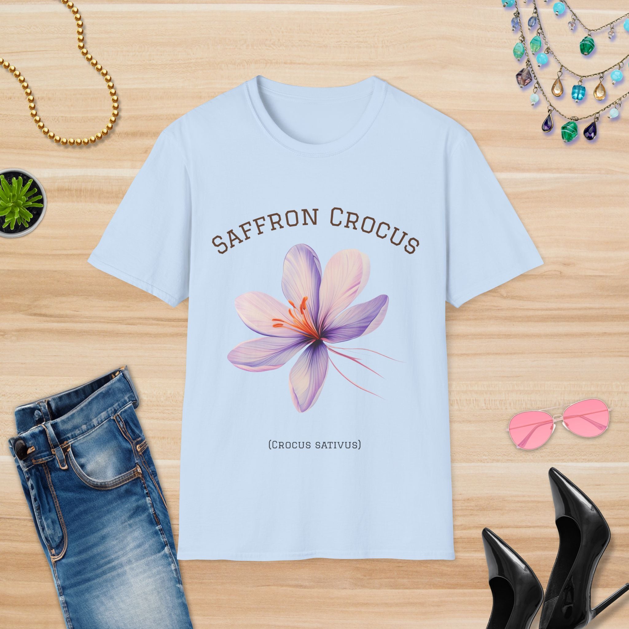 Saffron Crocus: T-Shirt