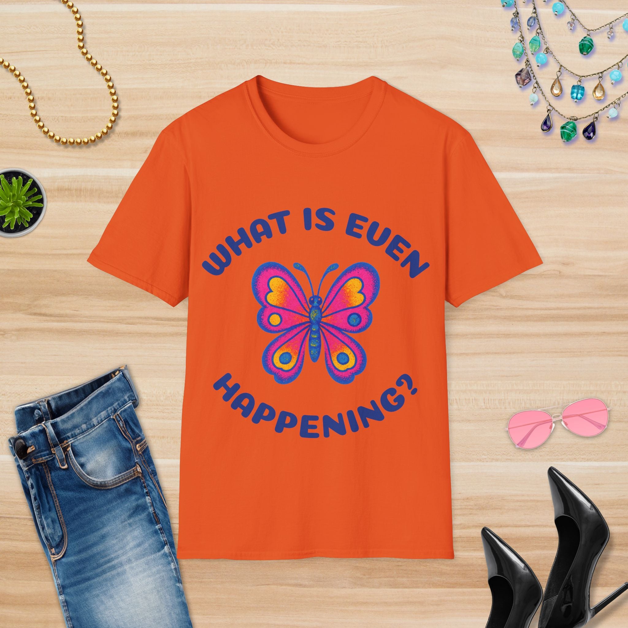Colorful Butterfly T-Shirt