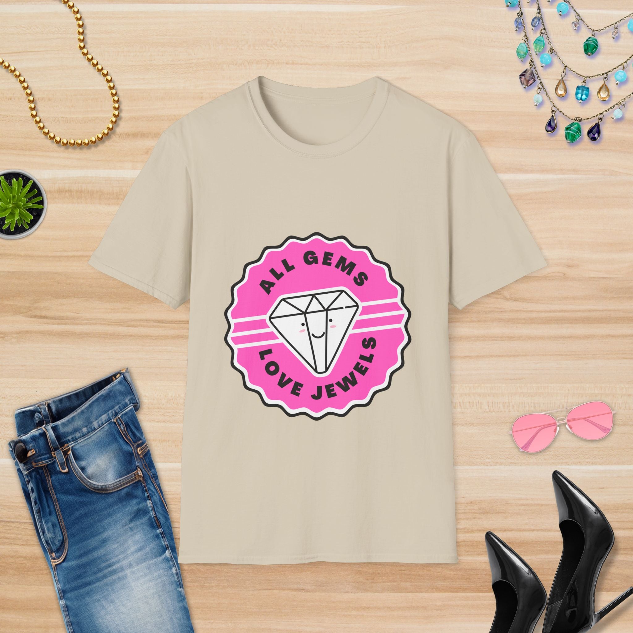 All Gems Love Jewels T-Shirt