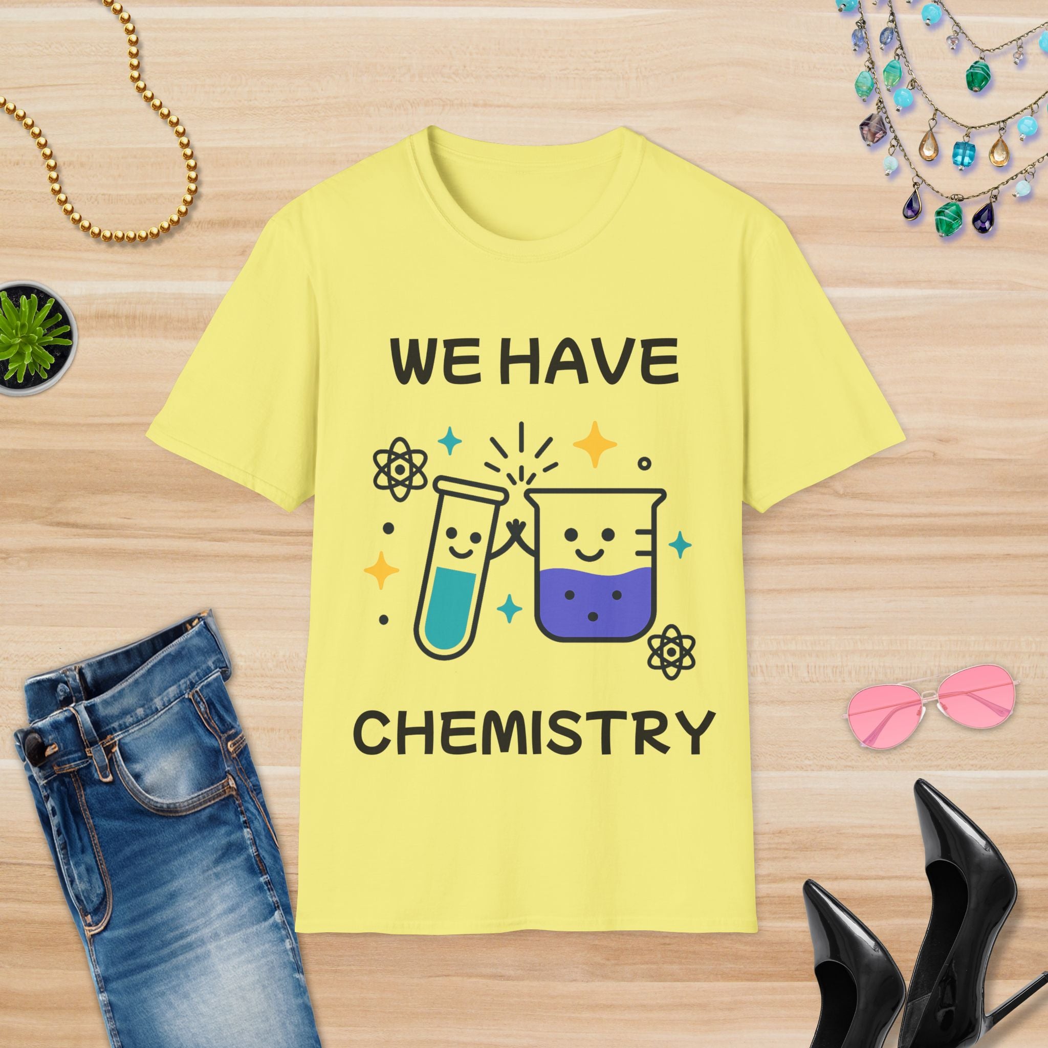 We Have Chemistry Unisex Softstyle T-Shirt