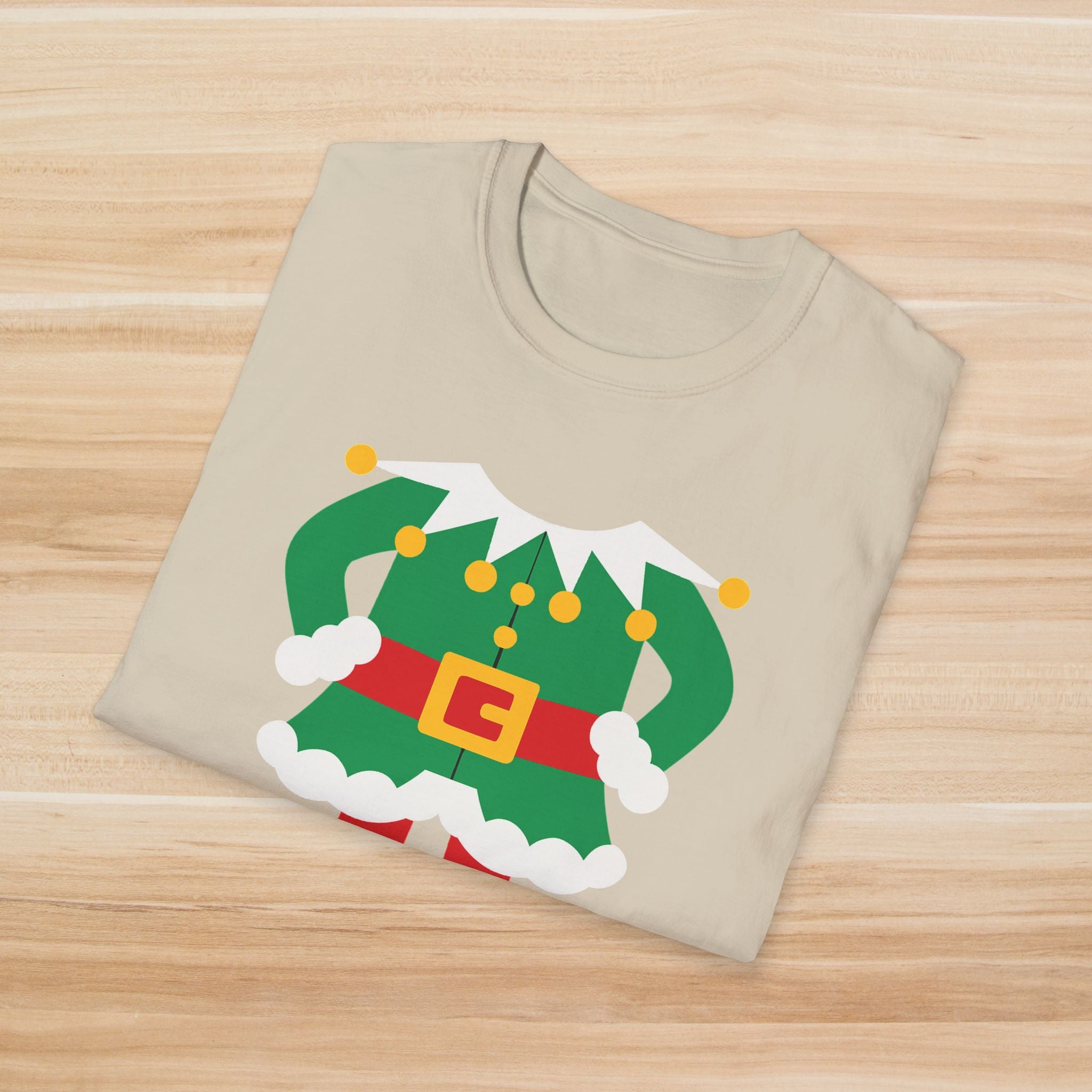 Elf Costume T-Shirt for Holiday Cheer